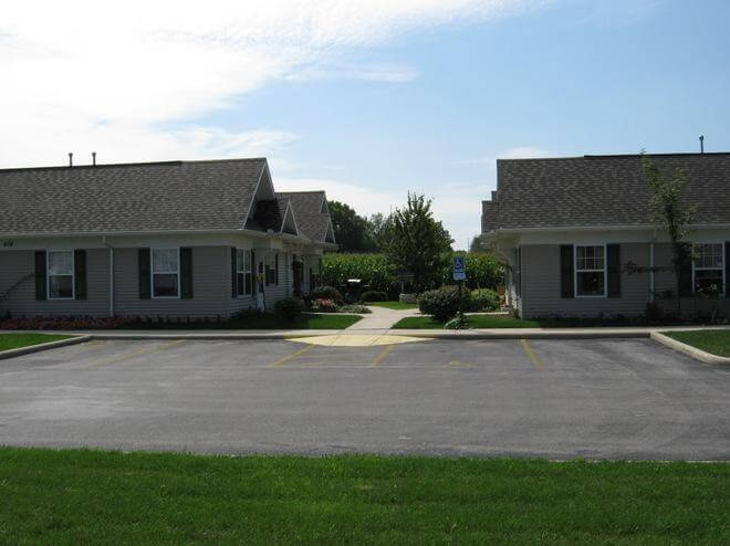 Autumnwood terrace exterior buildings