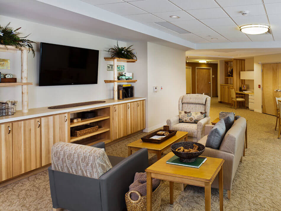 anoka rehabilitation living room