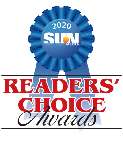 SunMedia Readers Choice Award logo