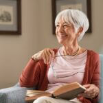 senior woman in senior living community