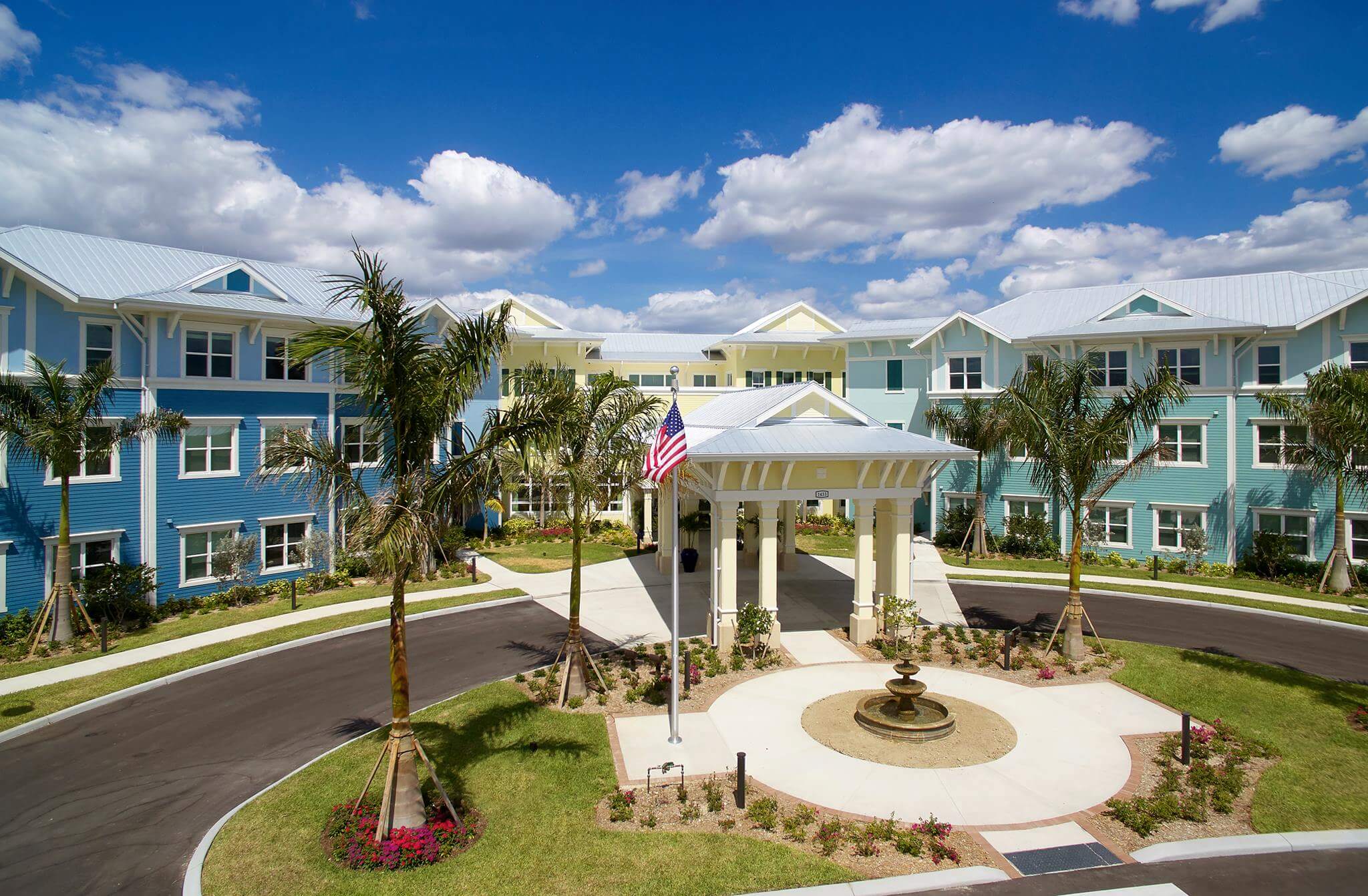 gulf coast village exterior