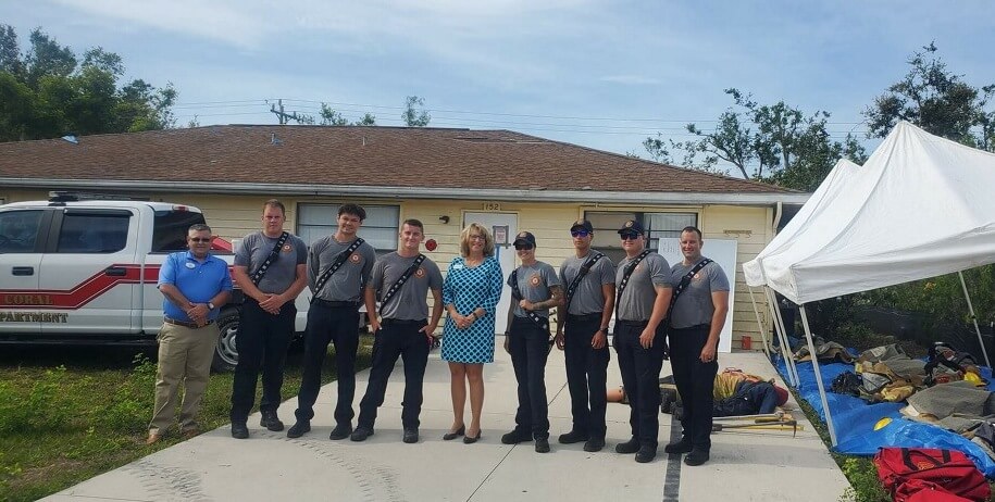 Gulf Coast Village Donates Building to Cape Coral Fire Department for Life Saving Training