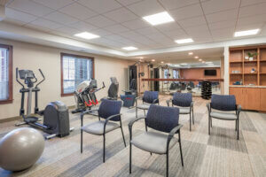 Nolte River group fitness room