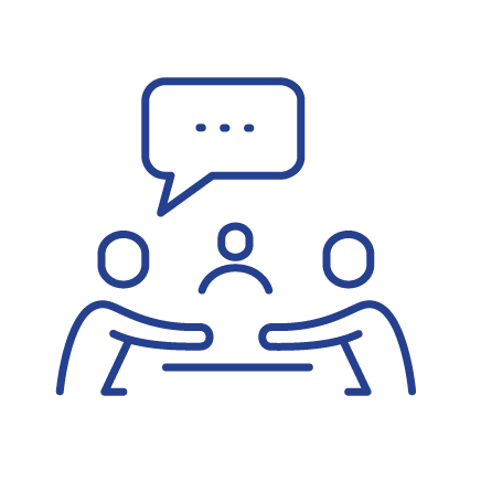 people talking icon